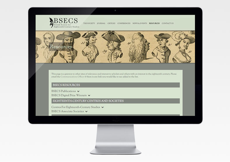 BSECS website design and build