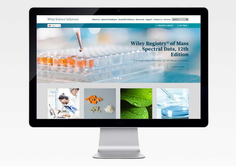 Wiley Science Solutions website